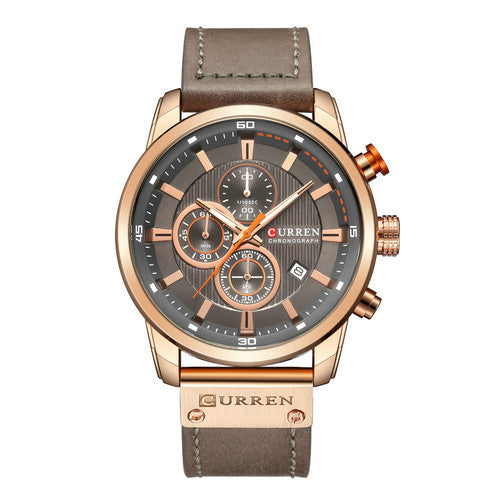 CURREN Date Quartz Men