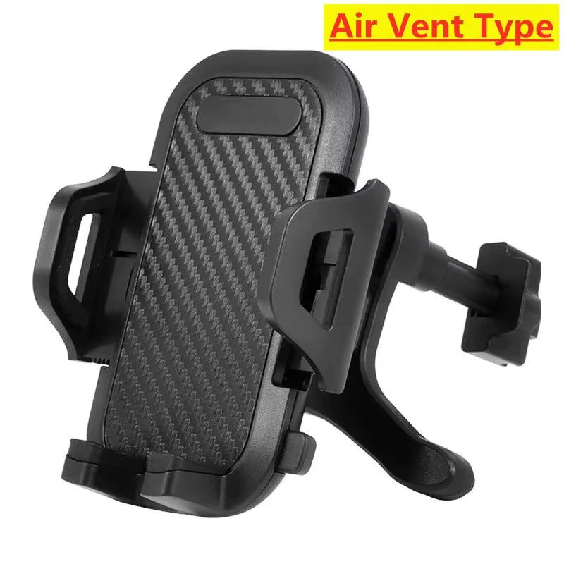 VIKEFON Sucker Car Phone Holder Stand Mount Suction Cup Smartphone Mobile Cell Support in Car Bracket for Iphone Xiaomi Samsung