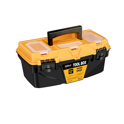 12/15 Inch Hardware Toolbox, Plastic Thick Combination Suitcase Electrician Carpenter Electric Drill Storage Box